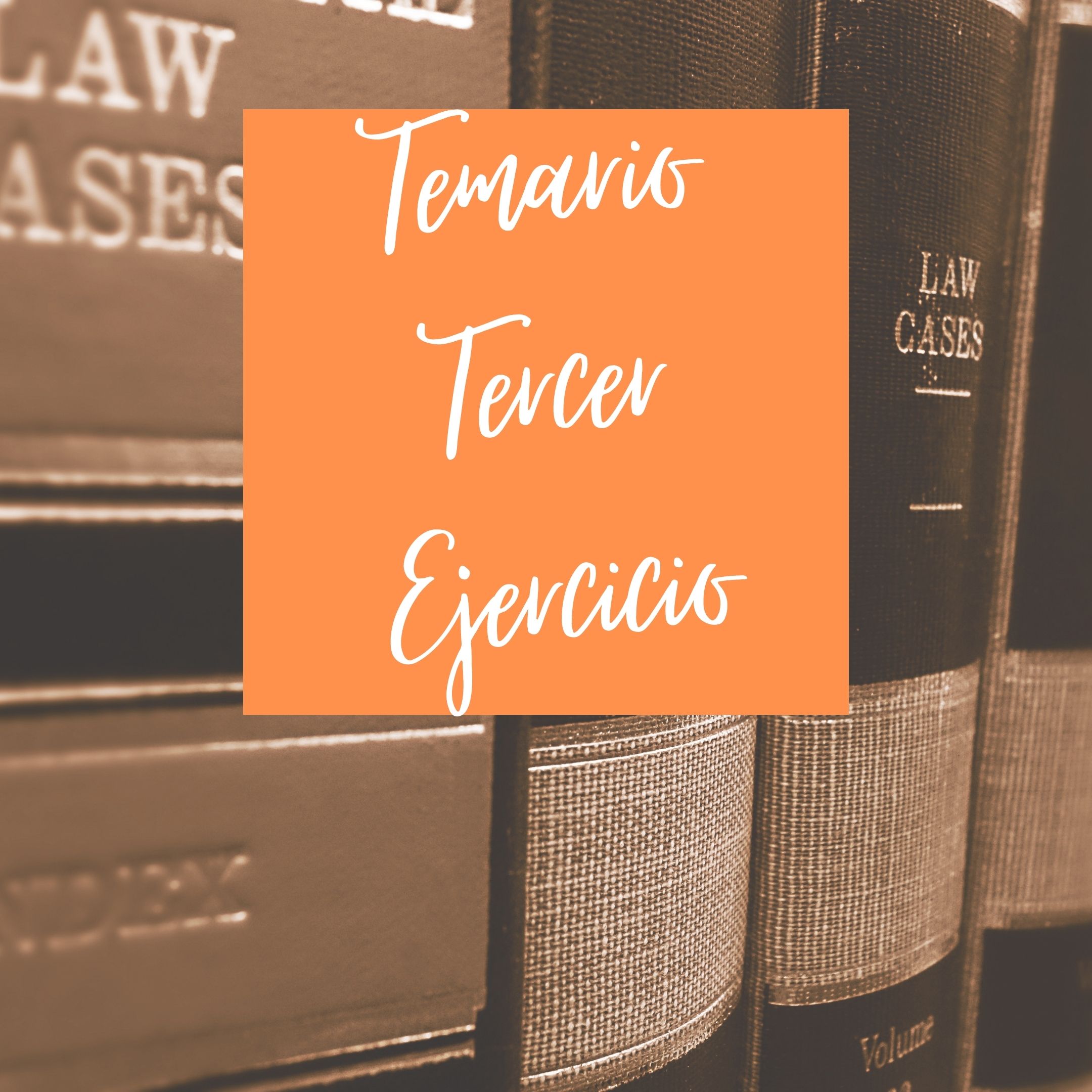 Temario Tercer Ejercicio